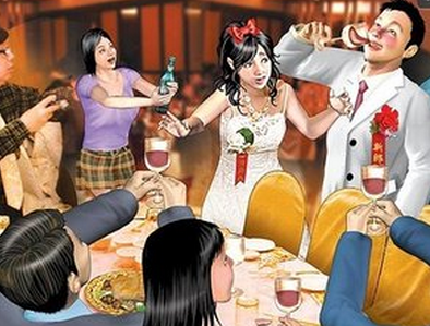伴娘在婚宴上喝酒太多失去意识身亡,新郎新娘和劝酒者