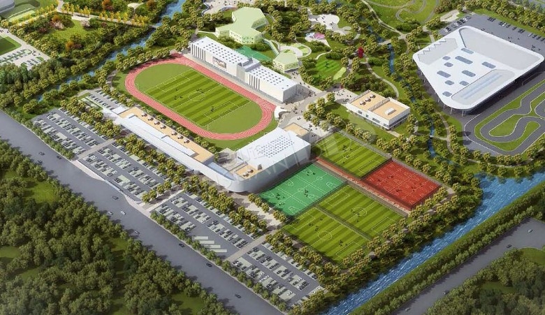 昆山开发区体育公园至今最详细,最直观的规划大图!