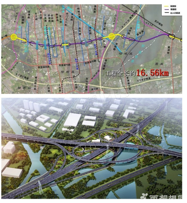 【好消息】春申湖路快速化全线招投标已完成6月动工昆山中环南线去