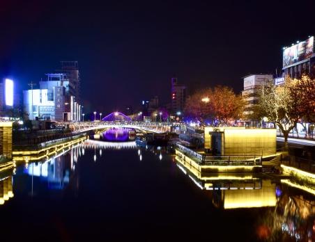 体验一下用nikond720018-140拍摄的昆山正阳桥夜景黎泞  5252阅读