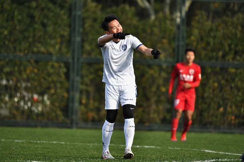 张天晗刘泽峰破门龚纯洁圆月弯刀 昆山fc3-2上港预备队