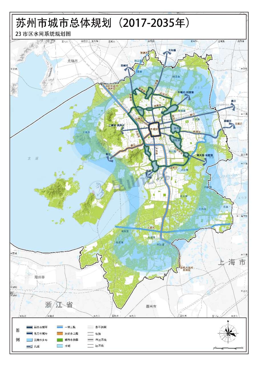 苏州2035规划 涉及昆山部分 k1线 苏锡常线 南部水乡线