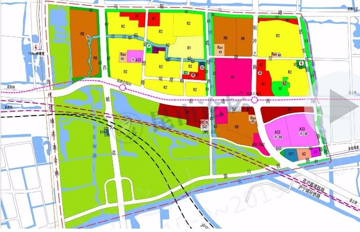 《昆山市城西a0201-a0204基本控制单元控制性详细规划》草案公示