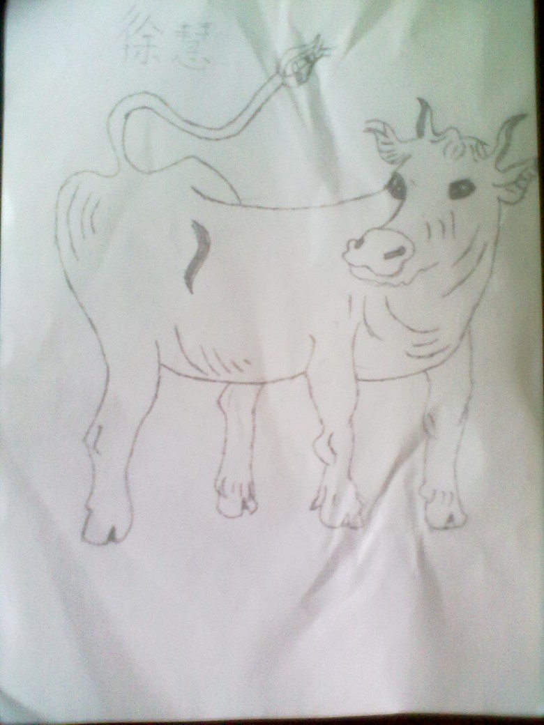 素描画 
