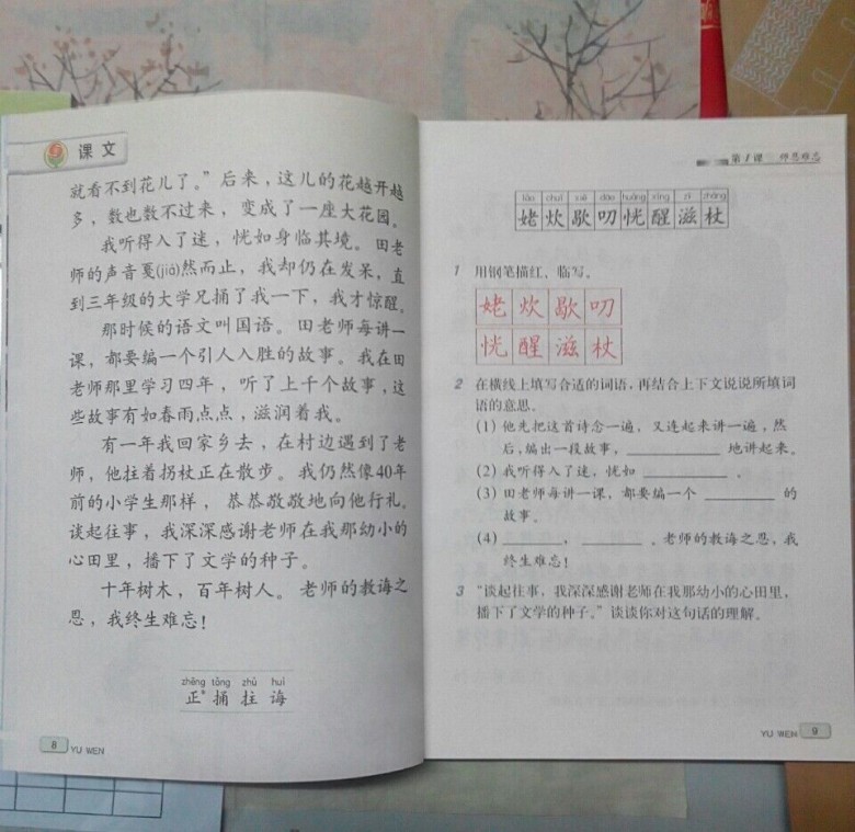微信qq好友新浪微博qq空间豆瓣网印象笔记复制网址   师恩难忘   五