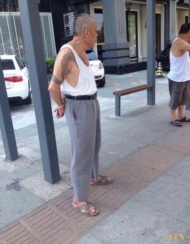 坏人真的老了
