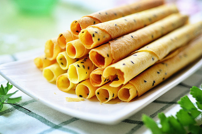 美妈美食--香酥蛋卷