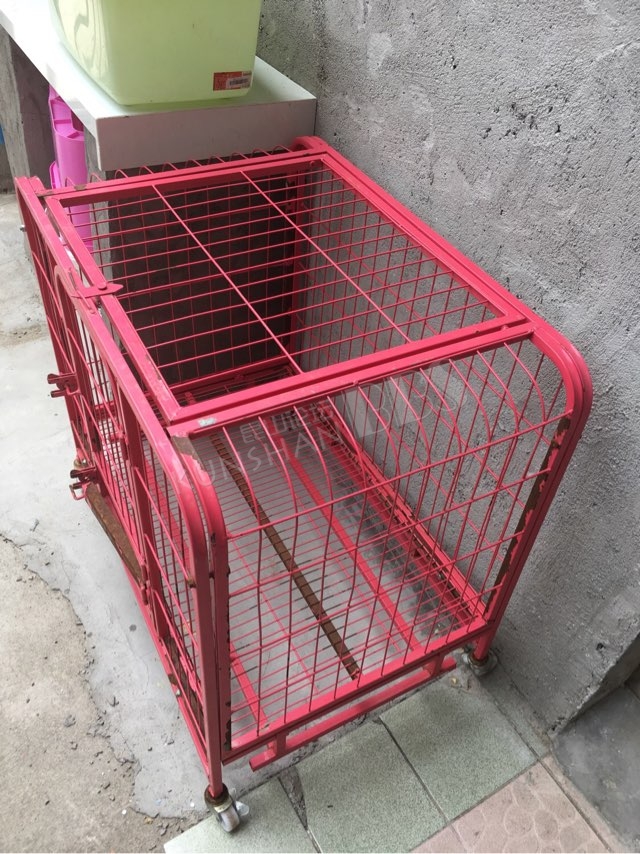 转让狗笼(80×60×50内尺寸)城北紫竹路附近!