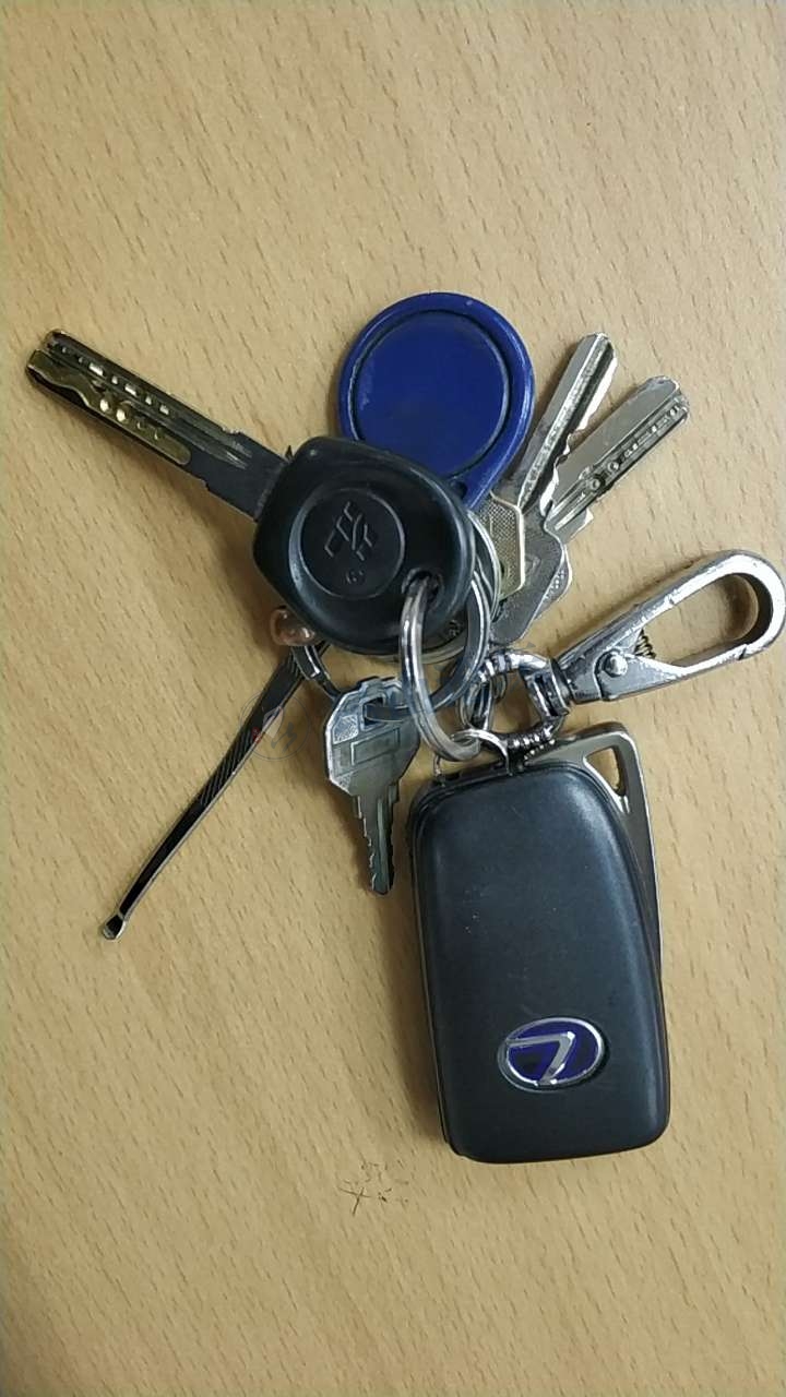 失物招领:在昆山黄河路前进路捡到雷克萨斯汽车钥匙一串