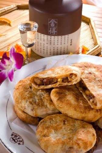 (名吃油酥肉烧饼 )