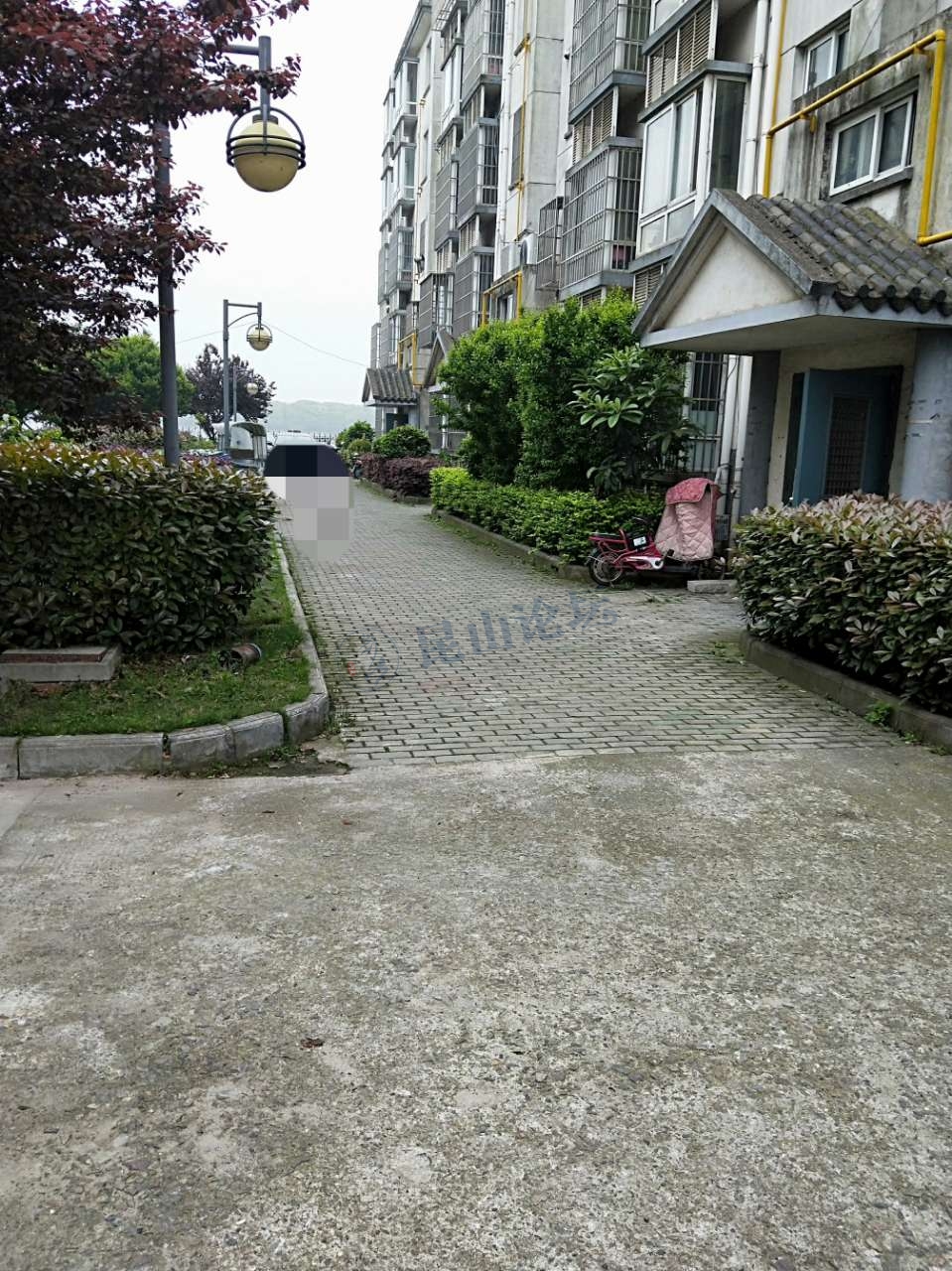 昆山锦溪镇锦江花园乱停车,把小区通道都堵了,车主请自觉