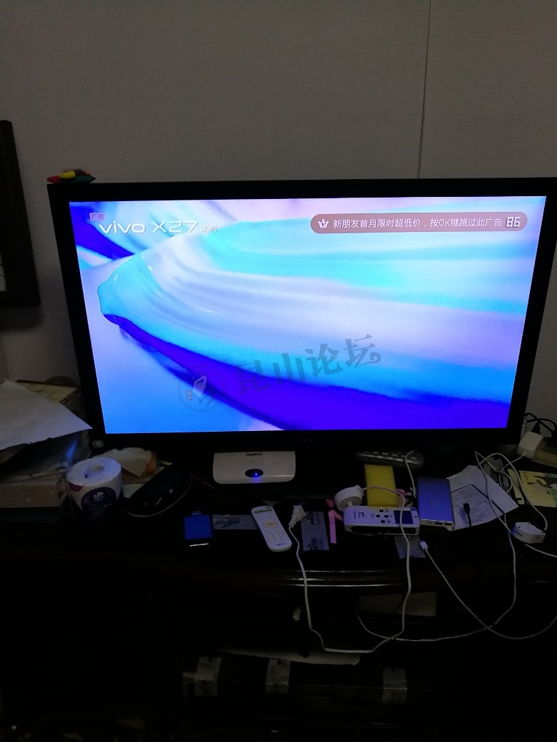 论坛导航 昆山百事通 转让一台40寸tcl液晶电视 2011年购买,使用至今