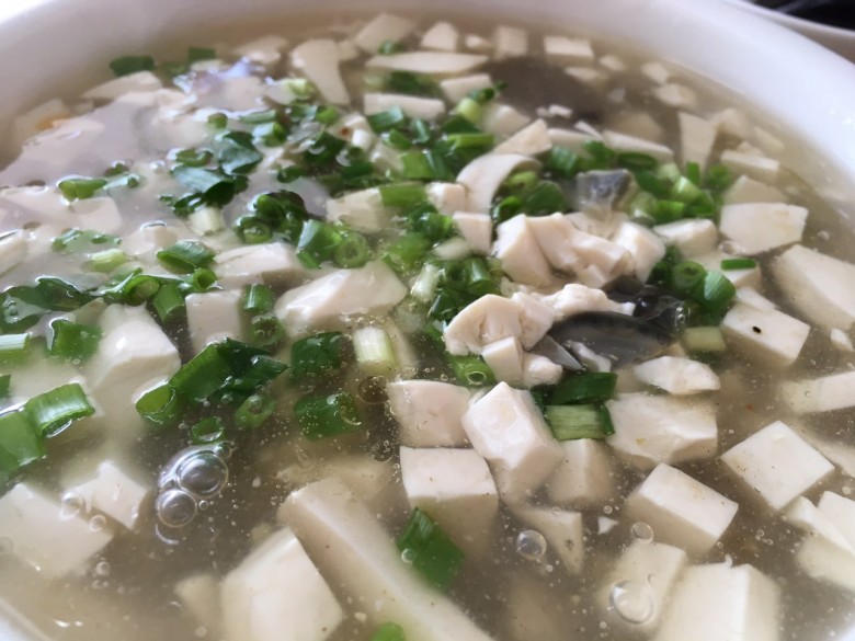 皮蛋豆腐羹