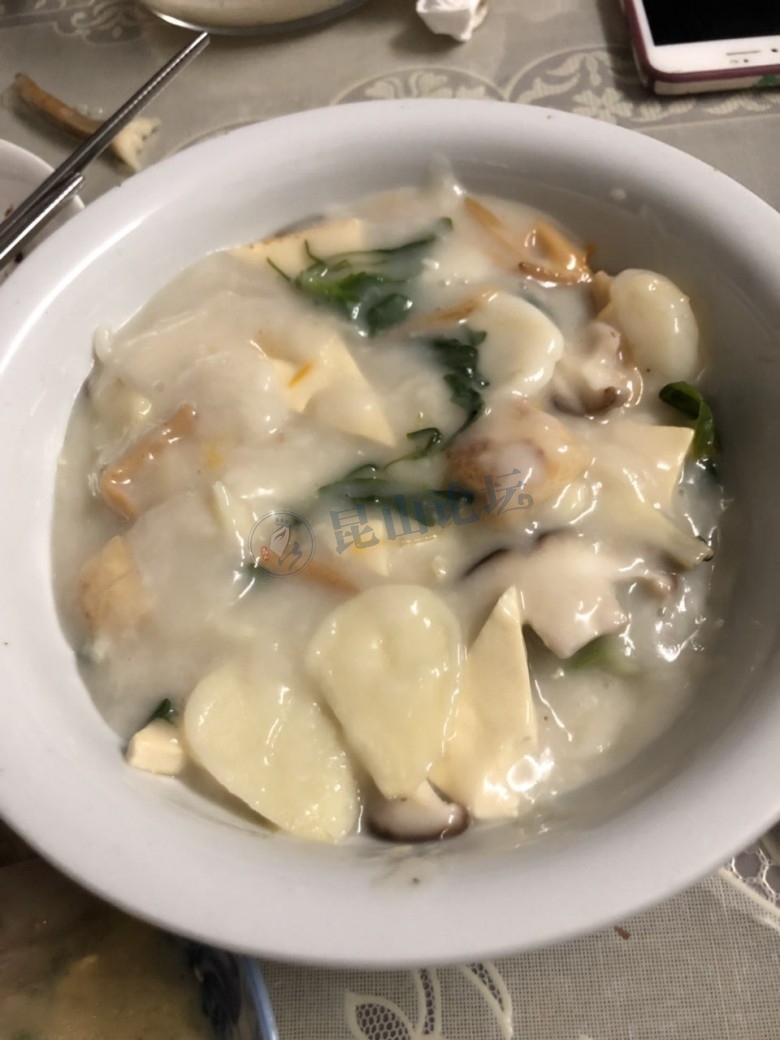 求洋粉粥的配料.