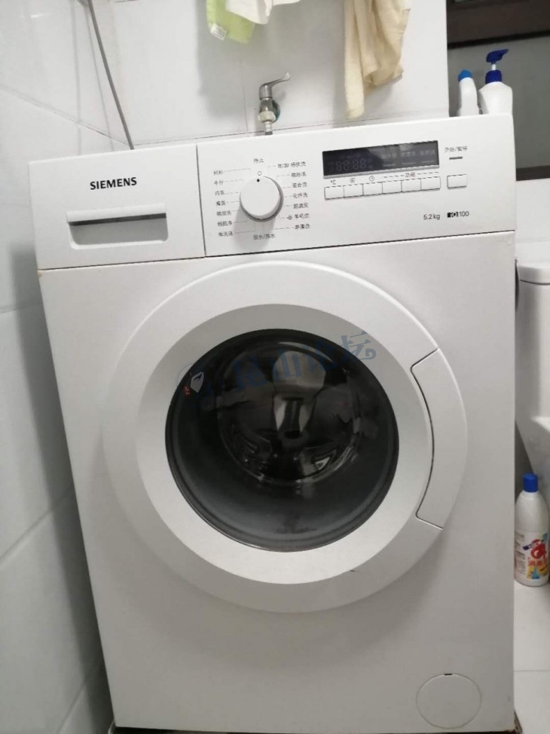 西门子滚筒洗衣机,会跳舞,出了